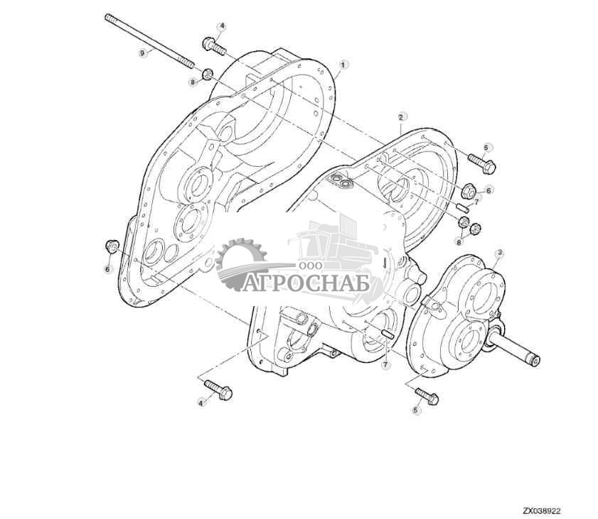 Корпус, трансмиссия IVLOC™ 